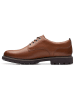 Clarks Leder-Schnürschuhe "BatcombeTieGTX" in Hellbraun