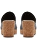 Clarks Leren slippers "Giselle Orchid" zwart