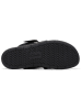 Clarks Leren teenslippers "Reileigh Park" zwart