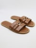 Bellucci Slippers lichtbruin