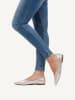 Caprice Leder-Ballerinas in Taupe