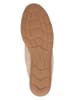 Caprice Leder-Ballerinas in Beige