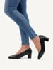 Caprice Leren pumps donkerblauw