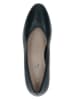 Caprice Leren pumps donkerblauw