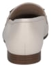 Caprice Leder-Slipper in Creme