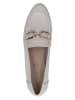 Caprice Leder-Slipper in Creme