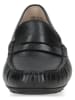 Caprice Leder-Slipper in Schwarz