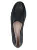 Caprice Leder-Slipper in Schwarz