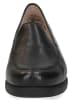 Caprice Leder-Slipper in Schwarz