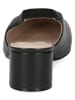 Caprice Leder-Slingpumps in Schwarz