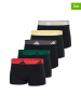 adidas 5-delige set: boxershorts zwart