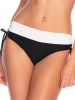 Meriell Club Bikini-Hose in Schwarz/ Weiß