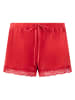 Hunkemöller Pyjama-Shorts in Rot
