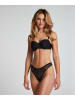 Hunkemöller Stringi w kolorze czarnym