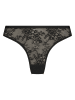 Hunkemöller Stringi w kolorze czarnym