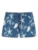 Marc O´Polo Bodywear Badeshorts in Blau/ Weiß