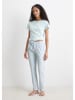 Marc O´Polo Bodywear Pyjama-Hose in Hellblau