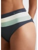 Marc O´Polo Bodywear Figi bikini w kolorze antracytowo-zielono-kremowym