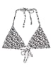 Marc O´Polo Bodywear Bikini-Oberteil in Creme/ Schwarz