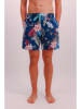Joop! Bodywear Badeshorts in Dunkelblau/ Bunt