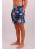 Joop! Bodywear Badeshorts in Dunkelblau/ Bunt