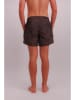 Joop! Bodywear Badeshorts in Schwarz/ Beige