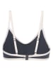 Joop! Bodywear Biustonosz bikini w kolorze granatowo-białym