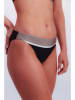 Joop! Bodywear Bikini-Hose in Beige/ Weiß/ Schwarz