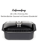 GSW 2tlg. Set: Bräter ''Gourmet'' in Schwarz - (L)40 x (B)26 cm