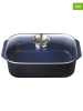 GSW 2tlg. Set: Bräter ''Ceramica'' in Blau - (L)40 x (B)26 cm