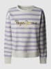Pepe Jeans Sweatshirt "Anna" wit/paars