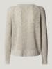 Pepe Jeans Cardigan "Claire" in Grau/ Flieder/ Gelb