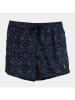 Joma Badeshorts in Schwarz/ Blau