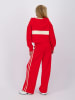 RAIZZED® Sweatjacke "Aline" in Rot/ Creme