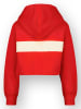 RAIZZED® Sweatjacke "Aline" in Rot/ Creme