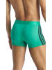 adidas 2er-Set: Boxershorts in Türkis/ Schwarz