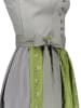 Turi Landhaus Dirndl in Grau/ Grün