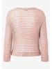 Mars & More Sweter w kolorze jasnoróżowym