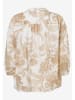 Mars & More Bluse in Weiß/ Beige