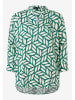More & More Blouse groen/wit