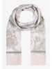 Mars & More Sjaal beige/wit - (L)180 x (B)70 cm