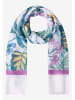 Mars & More Sjaal groen/paars/wit - (L)180 x (B)70 cm
