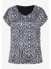 More & More Shirt donkerblauw/wit