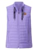 WITT WEIDEN Doorgestikte bodywarmer paars