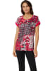 WITT WEIDEN Shirt rood/grijs/wit