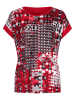 WITT WEIDEN Shirt rood/grijs/wit