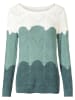 WITT WEIDEN Pullover in Creme/ Grün/ Türkis