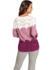 WITT WEIDEN Pullover in Creme/ Rosa/ Lila
