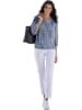 WITT WEIDEN Blouse donkerblauw/wit