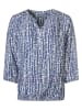 WITT WEIDEN Blouse donkerblauw/wit